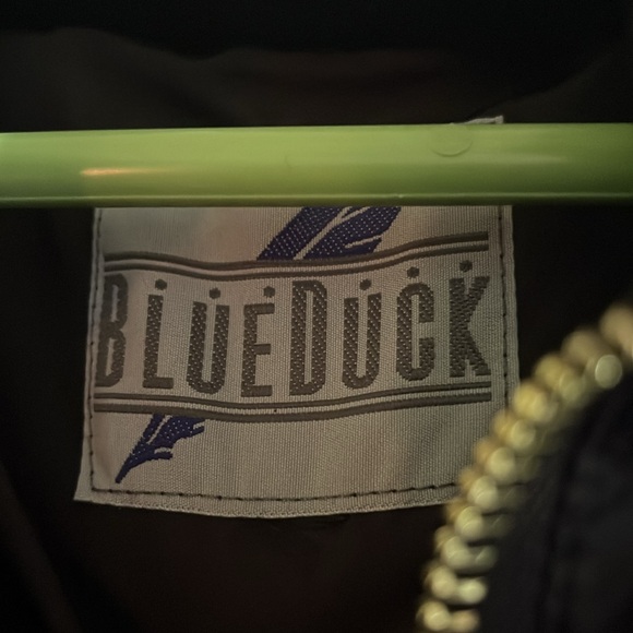 Blue Duck 441 Down And Genuine Shearling Bomber Retail Price $750 - Picture 5 of 6